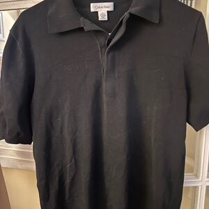 Calvin Klein Black Men’s Polo Shirt
